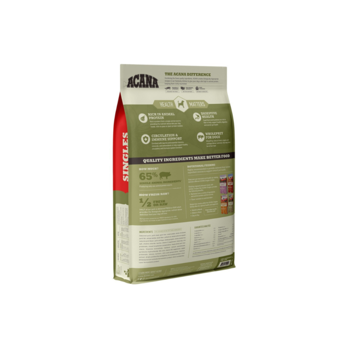 Acana Pork & Squash 10,1 kg Alimento para Perros - Imagen 2
