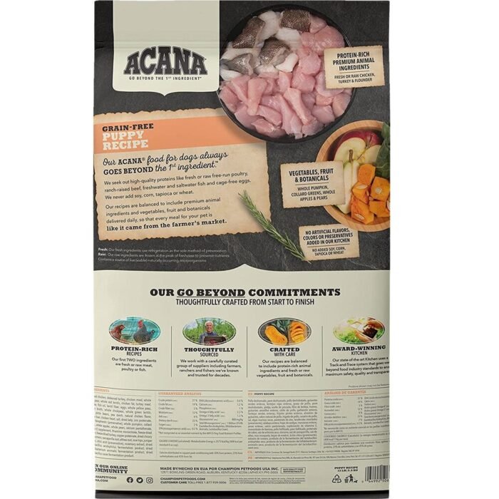 Acana Puppy & Junior 11.35 kg Alimento para Cachorros - Imagen 2