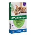 Advantage Gato 4 a 8 kg Antipulgas Pipeta