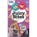 Inaba Juicy Bites Snack para Perros y Gatos Sabor Camarón y Mariscos 33,9 g