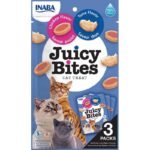 Inaba Juicy Bites Snack para Perros y Gatos Sabor Pollo y Atún 33,9 g