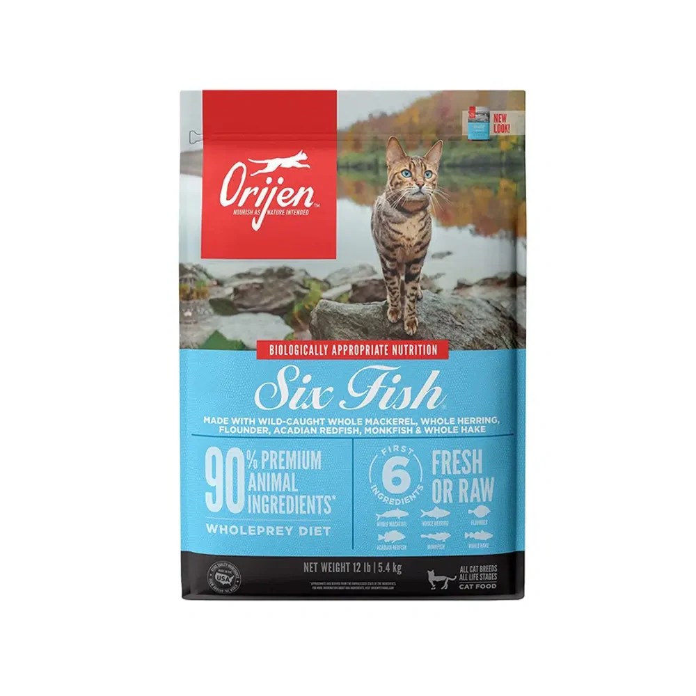 orijen-six-fish-para-gatos-1-8-kg-libre-de-granos-animaladas Orijen Six Fish para Gatos 1.8 kg Libre de Granos - Imagen 1