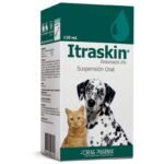 Itraskin Antifungico Itraconazol para Perros y Gatos Tratamiento Dermatologico
