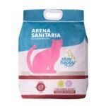 Stay Happy Manzana 10 kg Arena Aglutinante para Gatos Control de Olores