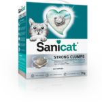 Arena Sanicat Clumping 7 kg Arena Aglomerante para Gatos