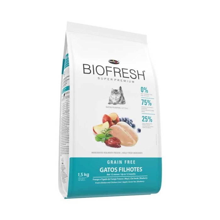 Biofresh Gato Cachorro (Kitten) 1.5 kg Alimento Super Premium Crecimiento - Imagen 2