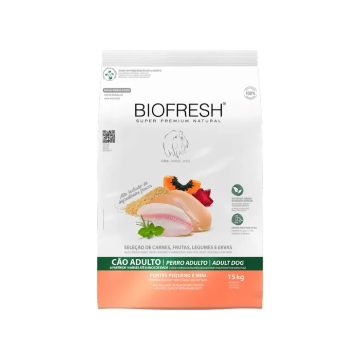Biofresh Perro Adulto Raza Pequeña Mini 3 kg Alimento Super Premium - Imagen 2