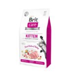 Brit Care Gato Cachorro (Kitten) sin Granos (Grain Free) 2 kg Alimento Super Premium Crecimiento