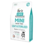 Brit Care Perro Adulto (Adult) Mini Light & Sterilised 2 kg Alimento Super Premium Control de Peso