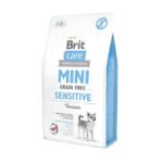 Brit Care Perro Adulto (Adult) Mini Sensitive sin Granos (Grain Free) Raza Pequeña Small Breed 2 kg Alimento Super Premium