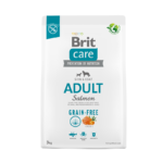 Brit Care Perro Adulto (Adult) Salmón sin Granos (Grain Free) 3 kg Alimento Super Premium