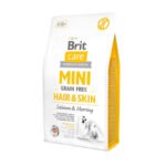 Brit Care Perro Mini Hair & Skin 2 kg Alimento Super Premium Piel y Pelaje