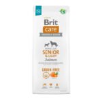 Brit Care Perro Senior (Senior) y Light Salmón & Papa sin Granos (Grain Free) 3 kg Alimento Super Premium