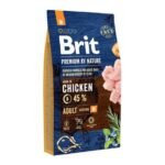 Brit Premium By Nature Perro Adulto (Adult) Raza Mediana Medium Breed 3 kg Alimento Premium Completo