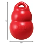 Juguete Perro Kong Bounzer Mediano M Rebote Impredecible Flexible