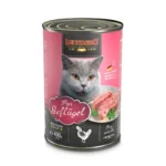 Lata Leonardo Ave 400g Alimento Húmedo Premium para Gatos
