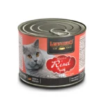 Lata Leonardo Ternera 200g Alimento Húmedo Premium para Gatos