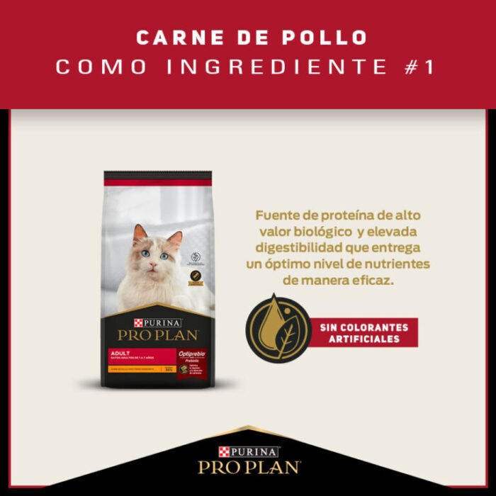 Pro Plan Gato Adulto 7.5 kg Alimento Premium Completo - Imagen 2