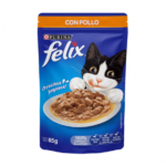 Purina Felix Gato Pollo E Hígado en Salsa 85 g Alimento Húmedo Sachet