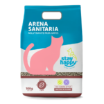 Stay Happy Cafe 10 kg Arena Aglutinante para Gatos Control de Olores