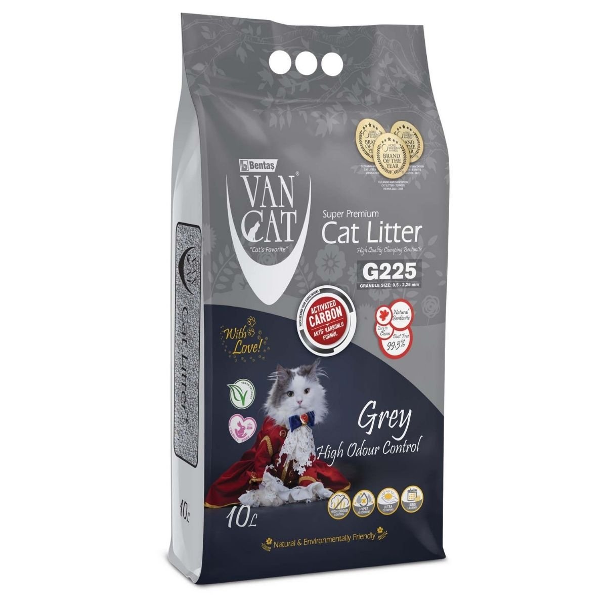 vancat-grey-carbon-activo-arena-gato-aglutinante-control-olor-10-kg-animaladas.jpg Vancat Grey Carbon Activo 10 kg Arena Aglutinante para Gatos Control de Olores - Imagen 1