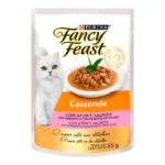 Fancy Feast Casserole con Atún y Salmón Gatos 85g