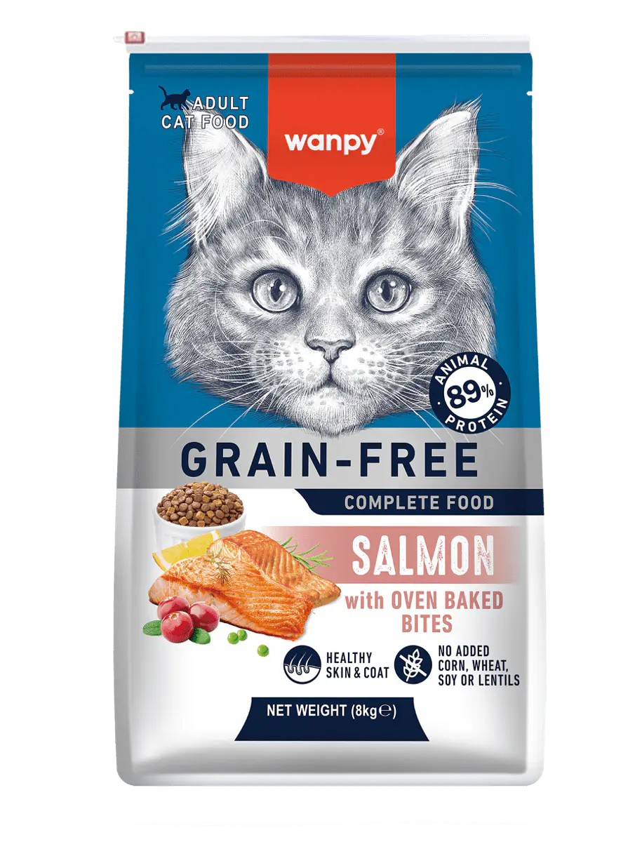 wanpy-alimento-gato-adulto-salmon-8kg-animaladas.jpg Wanpy Alimento Gato Adulto Salmón 8kg - Imagen 1